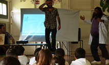 Presentación en Escuela Nº 43 de Rocha